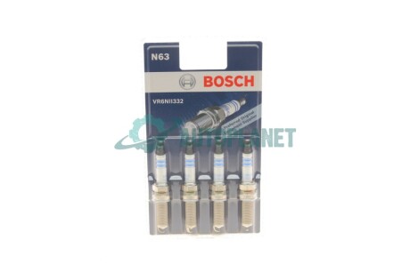 КОМПЛЕКТ СВІЧОК ЗАПАЛЮВАННЯ BOSCH 0 242 140 806