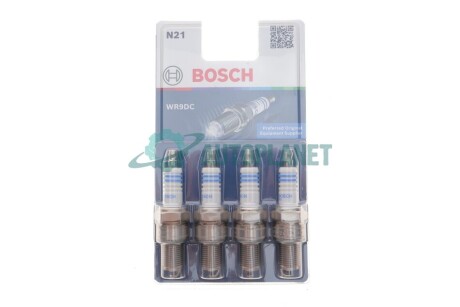 СВІЧКА WR9DC (0.8),4ШТ. BOSCH 0 242 225 960