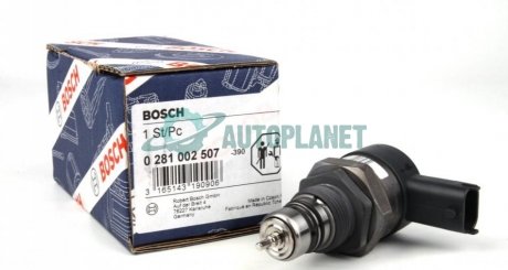 Клапан редукционный рейки топливной Fiat Doblo 1.3D Multijet BOSCH 0 281 002 507