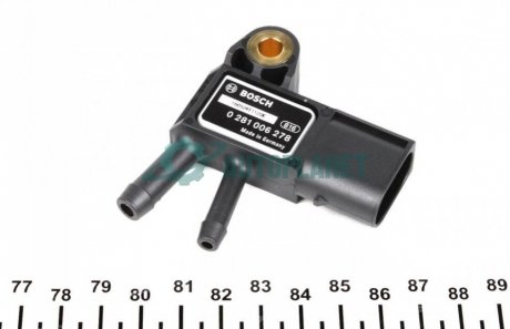 Датчик тиску вихлопних газів MB Sprinter (906)/Vito (W639) OM642/646/651 BOSCH 0 281 006 278 (фото 1)