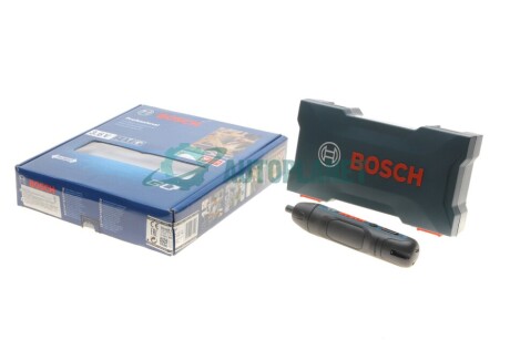 Шуруповерт акумуляторний GO (0.2-5 Nm/3.6V) 0–360 об/Макс = 5мм BOSCH 0 601 9H2 103