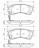 Колодки гальмівні (передні) Mazda 323/626/ 1.8-2.0 91-04 (SUMITOMO System) BOSCH 0 986 424 694 (фото 8)
