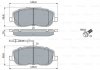 Колодки гальмівні (передні) Citroen C8 02-/Jumpy/Fiat Scudo/Peugeot Expert 95-06/807 02- (+датчики) BOSCH 0 986 424 789 (фото 7)