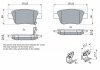 Колодки гальмівні (задні) Toyota Avensis/Corolla 1.6-2.4i 03-09 BOSCH 0 986 424 798 (фото 5)