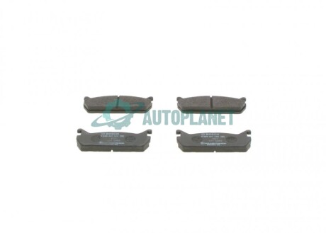 MAZDA колодки гальмівні задні 323 1.9I 16V 89-94 BOSCH 0986461146