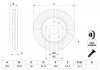 Гальмівний диск OPEL/SAAB Insignia/9-3 "F D=321mm "08>> BOSCH 0 986 479 544 (фото 5)