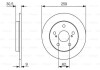 Фото 1 - диск гальмiвний заднiй BOSCH 0986479765 ДИСК ГАЛЬМIВНИЙ ЗАДНIЙ BOSCH 0986479765 (фото 1)