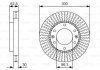 Диск гальмівної (передній) Hyundai H-1 2.5 CRDi 08- (300x30) BOSCH 0 986 479 T88 (фото 1)