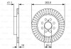 A_Гальмівний диск - знято з вир-ва BOSCH 0986479V35 (фото 1)