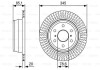 Диск гальм. задн. CADILAC ESCALLADE 06- BOSCH 0986479W32 (фото 1)