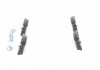 Тормозные колодки (задние) Citroen C4 Picasso/Grand Picasso 06-13/Peugeot 408 10- BOSCH 0 986 494 199 (фото 4)