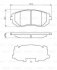 Тормозные колодки, дисковые. BOSCH 0 986 494 653 (фото 8)