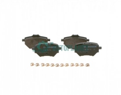 Тормозные колодки (задние) Citroen C4/Berlingo/Peugeot 308/508/3008/Partner/Opel Combo 13- BOSCH 0 986 494 716