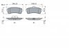 Колодки гальмівні (задні) MB C-Class (W205)/S-Class (W222)/AMG (X290) 13- BOSCH 0986494763 (фото 5)