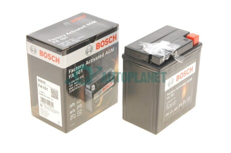 МОТОЦИКЛЕТНА АКУМУЛЯТОРНА БАТАРЕЯ BOSCH 0 986 FA1 010