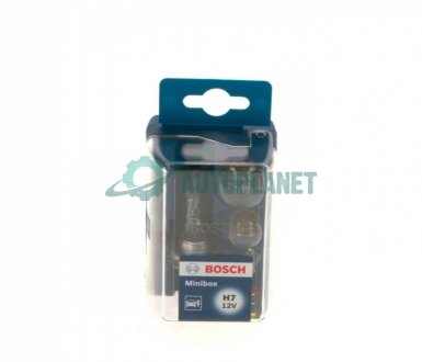 Комплект лампочок H7 12V (MiniBox) (H7 12V; P21W; R5W; T4W; 1x10A, 1x15A, 1x20A) BOSCH 1 987 301 103 (фото 1)