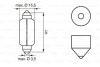 Автолампа C18W 12V 18W (41mm) BOSCH 1 987 302 229 (фото 6)