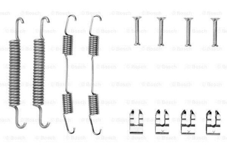 Установчий к-кт. гальм. колод. FIAT Fiorino 82- BOSCH 1987475167