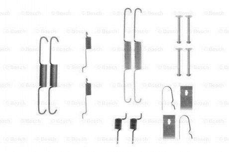 Комплект пружинок колодок ручника Nissan Almera II/Primera 15-2.0 96-06 BOSCH 1 987 475 287 (фото 1)