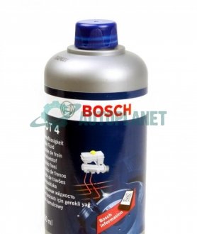 Жидкость тормозная DOT4 (0.5L) BOSCH 1987479106