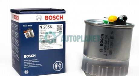 Фільтр паливний MB Sprinter 2.2-3.0CDI (+отв. датчика води) BOSCH F 026 402 056