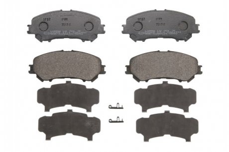 Колодки гальмівні (передні) Nissan Qashqai II/Renault Kadjar 13- BRECK 22065 00 701 00 (фото 1)