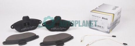 Колодки гальмівні (передні) Fiat Scudo/Peugeot Expert 96- (з датчиками) BRECK 23042 00 701 10