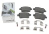 Колодки тормозные (задние) Renault Kangoo 08- (с комплектом планок суппорта прижимных) BRECK 24692 00 704 00 (фото 5)