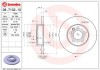 Гальмівний диск пер. T4 90- (282x55mm) BREMBO 08.7132.10 (фото 1)