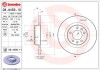 Диск гальмівний задній scudo (07- BREMBO 08A45610 (фото 1)