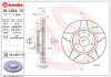 Гальмівний диск пер. CX-5 11-/Mazda 12- (297x52mm)(1шт/уп) BREMBO 09.C654.75 (фото 1)