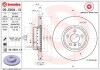 Диск гальмівний BMW 5 (G30) передн., вент. BREMBO 09.D904.13 (фото 1)