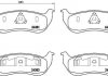 Тормозные колодки дисковые BREMBO P24 068 (фото 1)
