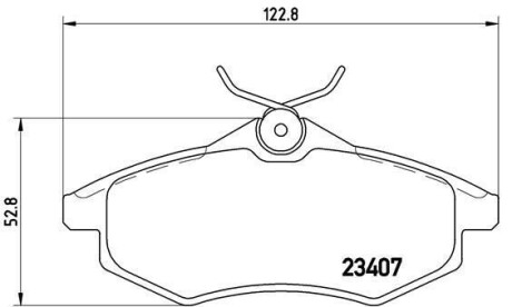 Гальмівні колодки дискові BREMBO P61074