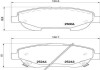 Тормозные колодки BREMBO P83148 (фото 1)