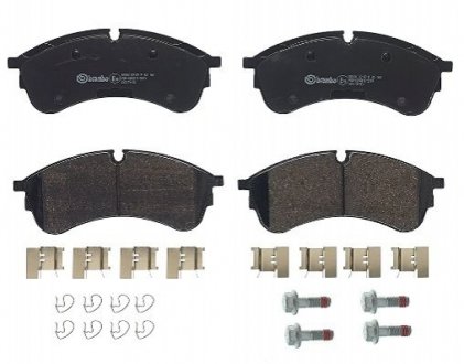 Тормозные колодки передние VW Crafter 2.0 TDI / MAN TGE 2016- BREMBO P 85 168