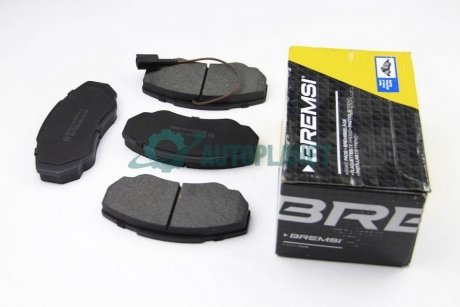 Гальмівні колодки перед. Ducato/Jumper/Boxer 02-06 (1.4t) BREMSI BP2997