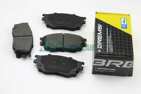 Гальмівні колодки перед. Mazda 6 02-07 (sumitomo) BREMSI BP3092 (фото 1)