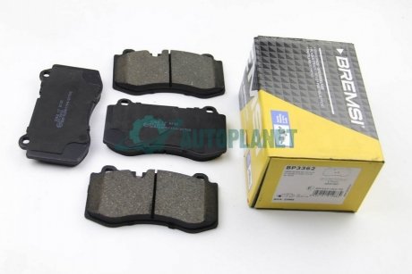 Тормозные колодки перед. MB W221 05-13 (brembo) BREMSI BP3362