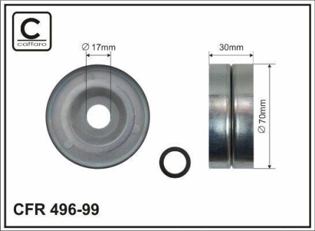 Ролик CAFFARO 496-99
