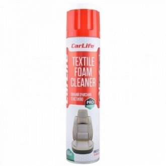 Пенный очиститель текстиля 650ml CarLife CF651
