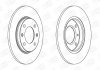 Тормозной диск задний Citroen Saxo, Xsara / Peugeot 106, 206, 306, 309 CHAMPION 561555CH (фото 1)