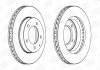 Тормозной диск передний Mazda 626, MX-6, Premacy, Xedos, B-Serie CHAMPION 561716CH (фото 1)