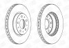 Тормозной диск передний Volvo 850, 940, C70, S70, S90, V70, V90, XC70 (1996->) CHAMPION 561866CH (фото 1)