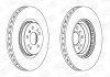 Тормозной диск передний Mercedes M-Class (W164), R-Class (W251, V251) CHAMPION 562403CH1 (фото 1)