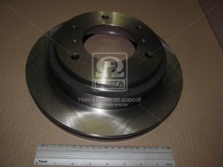 Тормозной диск задний Mitsubishi Pajero (1999->) CHAMPION 562777CH (фото 1)