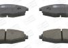 Тормозные колодки передние Chery QQ3/ Chevrolet Matiz/ Daewoo Lanos Matiz/ ZAZ Sens CHAMPION 572402CH (фото 2)