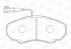 Тормозные колодки передние Peugeot Boxer / Citroen Jumper / Fiat Ducato CHAMPION 573113CH (фото 1)