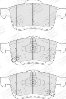 Гальмівні колодки передні Fiat 500L CHAMPION 573806CH