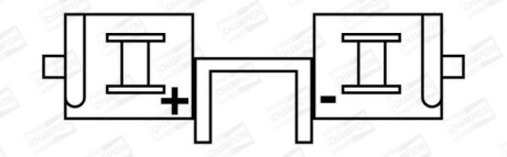 OPEL котушка запалювання Astra F 1,6, Ascona C 1,3, Kadett E 1.3/1.6,Vectra A 1.6 CHAMPION BAEA252